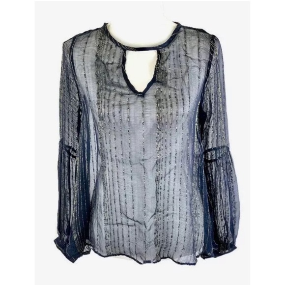 Anthropologie Tops - NWT ANTHROPOLOGIE LOVE SAM Sheer Blouse